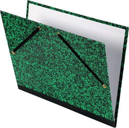 Tekenmap Canson studio 26x33cm 2 elastieken groen