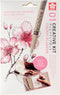 Tekenset sakura creative kit cherry blossom