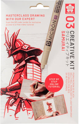 Tekenset sakura creative kit samurai