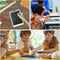 Tekentablet kinderen - 10 inch, Blauw met kleurenscherm - Drawing tablet, Grafische tablet, LCD tekentablet - ACROPAQ