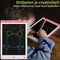 Tekentablet kinderen - 10 inch, Roze met kleurenscherm - Drawing tablet, Grafische tablet, LCD tekentablet - ACROPAQ