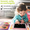 Tekentablet kinderen - 10 inch, Roze met kleurenscherm - Drawing tablet, Grafische tablet, LCD tekentablet - ACROPAQ