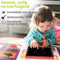 Tekentablet kinderen - 12 inch, Rood met kleurenscherm - Drawing tablet, Grafische tablet, LCD tekentablet - ACROPAQ