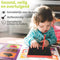 Tekentablet kinderen - 8,5 inch, Rood met kleurenscherm - Drawing tablet, Grafische tablet, LCD tekentablet - ACROPAQ