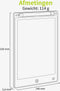 Tekentablet kinderen - 8,5 inch, Zwart met kleurenscherm - Drawing tablet, Grafische tablet, LCD tekentablet - ACROPAQ