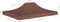 vidaXL - Partytentdak - 270 g/m² - 4,5x3 m - bruin