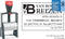 Tekststempel Colop 2600 personaliseerbaar 8regels 58x37mm