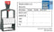 Tekststempel Colop Classic 2800+Bon 11 regels