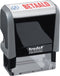 Tekststempel Trodat Printy 4912 betaald blauw rood
