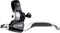 Tektro CL535F-RT V-brake remgreep met bel. Links, zwart satin (werkplaatsverpakking)