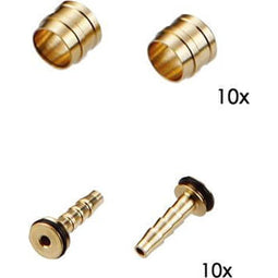 Tektro leiding olijfjes + insteekpennetjes 5.5mm (10)