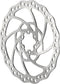 Tektro Remschijf TR180-17 ø180/2.3mm zilver