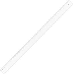 Aristo liniaal - lengte 100cm - mm/cm schaalverdeling - glashelder plexiglas - AR-1440
