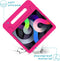 iMoshion Tablet Hoes Kinderen Geschikt voor iPad Air 5 (2022) / iPad Air 4 (2020) - iMoshion Kidsproof Backcover met handvat - Roze