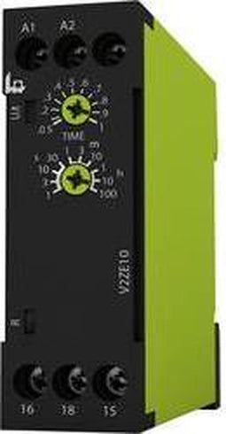 tele 125110 V2ZE10 24-240V AC/DC Tijdrelais Monofunctioneel 1 stuk(s) Tijdsduur: 0.05 s - 100 h 1x wisselcontact