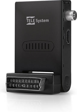 TELE System FACILE STEALTH/02 Kabel Full HD Zwart
