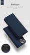 Telefoon Hoesje geschikt voor Apple iPhone 14 - Dux Ducis Skin Pro Book Case - Blauw