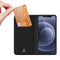 Telefoon Hoesje geschikt voor Apple iPhone 14 - Dux Ducis Skin Pro Book Case - Zwart