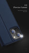 Telefoon Hoesje geschikt voor Apple iPhone 14 - Dux Ducis Skin Pro Book Case - Blauw
