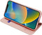 Telefoon Hoesje geschikt voor Apple iPhone 14 Plus - Dux Ducis Skin Pro Book Case - Roze