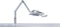 Telefoonarm Novus talkmaster lichtgrijs