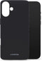 Telefoonglaasje Hoesje Geschikt voor Apple iPhone 16 - TPU - Mat Zwart - Beschermhoes - Case - Cover
