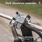 Telefoonhouder fiets - Verstelbaar - Universeel - Aluminium - Grijs
