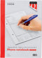 Telefoonnotitieblok Quantore | 5 stuks