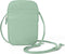 Telefoontasje Dames Crossbody - Selencia Telefoontasje Sports Luxe - Universeel Schoudertasje telefoon - Mintgroen