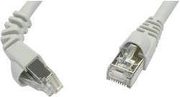 Telegärtner 100008487 RJ45 Netwerkkabel, patchkabel CAT 6A S/FTP 3.00 m Grijs Vlambestendig, Snagless 1 stuk(s)