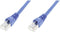 Telegärtner 100008646 RJ45 Netwerkkabel, patchkabel CAT 6A S/FTP 5.00 m Blauw Vlambestendig, Snagless, Vlambestendig, H