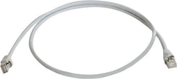 Telegärtner 100009117 RJ45 Netwerkkabel, patchkabel CAT 6A S/FTP 20.00 m Grijs Vlambestendig, Halogeenvrij, UL gecertif