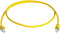 Telegärtner 100009132 RJ45 Netwerkkabel, patchkabel CAT 6A S/FTP 25.00 m Geel Vlambestendig, Halogeenvrij, UL gecertifi