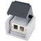 Telegärtner 100021370 Netwerkdoos Opbouw (op muur) CAT 5e, CAT 6, CAT 6A Grijs