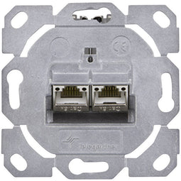 Telegärtner 100022964 Netwerkdoos Inbouw (in muur) Inzet CAT 6A 2 poorten