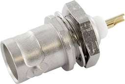 Telegärtner 100023404 100023404 BNC-connector Bus, inbouw verticaal 50 Ω 1 stuk(s)