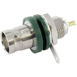 Telegärtner 100023442 100023442 BNC-connector Bus, inbouw verticaal 50 Ω 1 stuk(s)