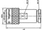 Telegärtner 100023990 100023990 N-connector Stekker, recht 50 Ω 1 stuk(s)