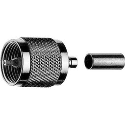 Telegärtner 100024325 100024325 UHF-connector Stekker, recht 50 Ω 1 stuk(s)