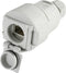 Telegärtner J00020A0437 STX V6 RJ45-koppelingsdoos variant 6 Koppeling, recht Aantal polen: 8P8C Lichtgrijs 1 stuk(s)