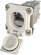 Telegärtner J00020A0481 STX V6 RJ45-flensset variant 6 Chassisbus, inbouw Aantal polen: 8P8C Lichtgrijs 1 stuk(s)