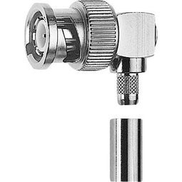 Telegärtner J01002B1356 J01002B1356 BNC-connector Stekker, haaks 75 Ω 1 stuk(s)