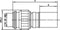 Telegärtner J01010A0053 J01010A0053 TNC-connector Stekker, recht 50 Ω 1 stuk(s)