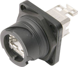 Telegärtner J80020A0002 STX V1 RJ45-stekkerset kunststof variant 1 Chassisbus, inbouw Aantal polen: 8P8C Zwart 1 stuk(s