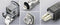 Telegärtner J80020A0002 STX V1 RJ45-stekkerset kunststof variant 1 Chassisbus, inbouw Aantal polen: 8P8C Zwart 1 stuk(s