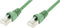 Telegärtner - Netwerkkabel Patchkabel CAT 6a S/FTP - 50 cm - Groen