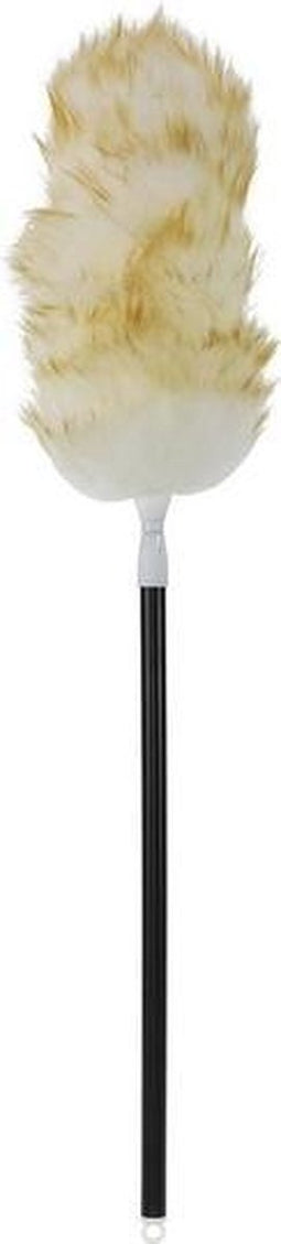 Telescopische plumeau/afstoffer statische lamswol 80-110 cm - Afstoffen accessoires