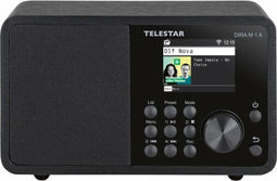 Telestar DIRA M 1 A Internetradio Internet, DAB+, VHF (FM) Bluetooth, USB, DLNA, WiFi, AUX, Internetradio Opnamefunctie