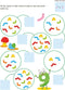 Tellen van 1 tot 10 met stickers 5-6 jaar