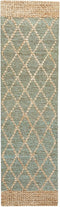 TELLIKAYA - Laagpolig vloerkleed - Beige - 80 x 300 cm - Jute
